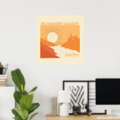 HARRY POTTER™ | HOGWARTS™ Summer Magic Poster (Thuiskantoor)