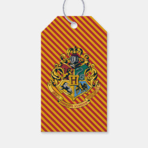 Harry Potter Hogwarts-verjaardag Cadeaulabel