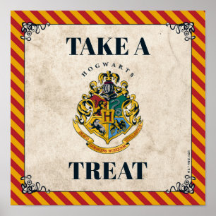 Harry Potter Hogwarts Verjaardag Neem Een Treat Bo Poster