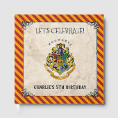 Harry Potter Hogwarts Verjaardagskaarten & Cadeaus Gastenboek (Voorkant)