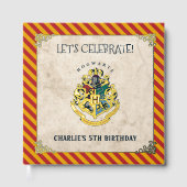 Harry Potter Hogwarts Verjaardagskaarten & Cadeaus Gastenboek (Voorkant)