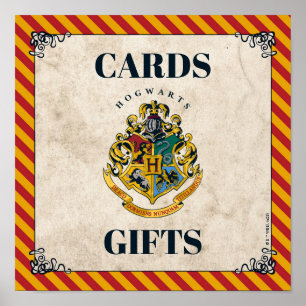 Harry Potter Hogwarts Verjaardagskaarten & Cadeaus Poster