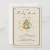 Harry Potter | Hogwarts Wapen Baby Shower Kaart (Voorkant)