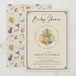 Harry Potter | Hogwarts Wapen Baby Shower Kaart