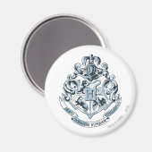 Harry Potter | Hogwarts Wapen - Blauw Magneet (Voorkant / Achterkant)