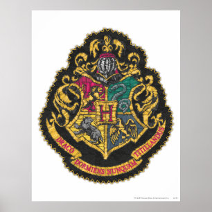 Harry Potter Hogwarts Wapen Poster
