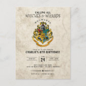 Harry Potter Hogwarts Wapen Verjaardag Briefkaart (Voorkant)