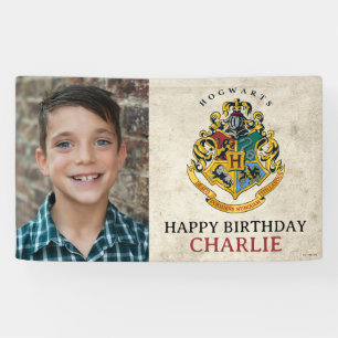 Harry Potter Hogwarts Wapen Verjaardag Spandoek