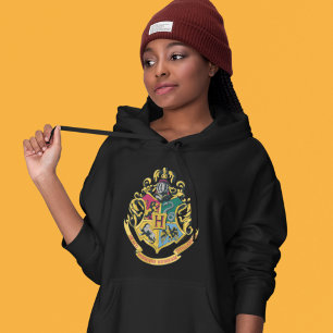 Harry Potter   Hogwarts Wapen - Volledige Kleur Hoodie