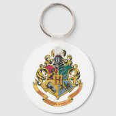 Harry Potter | Hogwarts Wapen - Volledige Kleur Sleutelhanger (Voorkant)