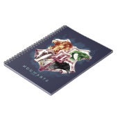 Harry Potter | HOGWARTS™ Wapenkleuren in Waterverf Notitieboek (Linkerzijde)