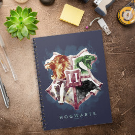 Harry Potter | HOGWARTS™ Wapenkleuren in Waterverf Notitieboek