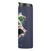 Harry Potter | HOGWARTS™ Wapenkleuren in Waterverf Thermosbeker (Geroteerd rechts)