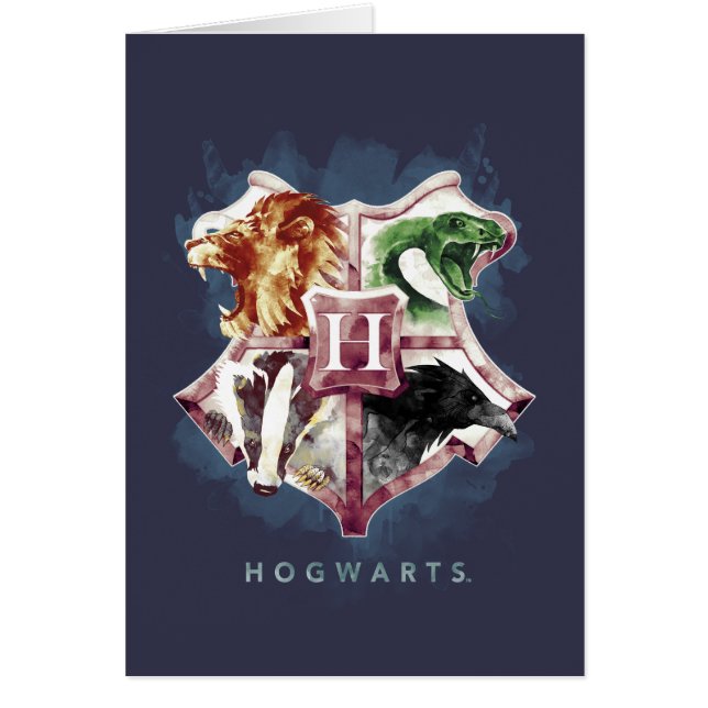 Harry Potter | HOGWARTS™ Wapenkleuren Waterverf (Voorkant)