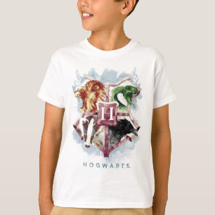 Harry Potter HOGWARTS™ Wapenschild Aquarel T-shirt