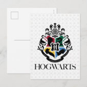 Harry Potter | HOGWARTS™ Wapenschild van trots op  Briefkaart (Voorkant / Achterkant)