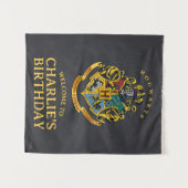 Harry Potter Hogwarts Wapenschild Verjaardag Wandkleed (Voorkant (horizontaal))