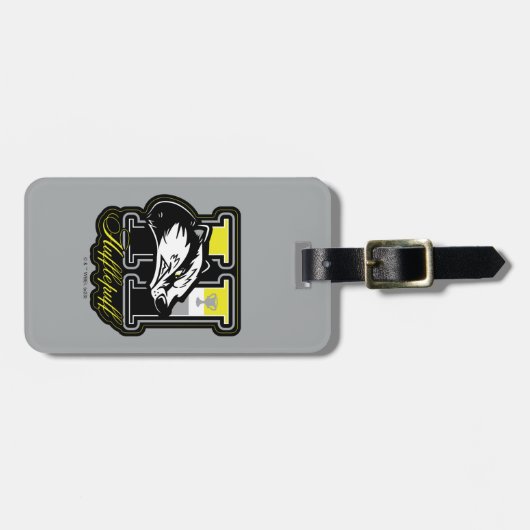 HARRY POTTER™ | HUFFLEPUFF™ Athletic Badge Bagagelabel (Voorkant horizontaal)