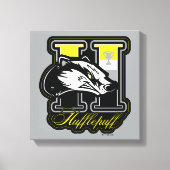 HARRY POTTER™ | HUFFLEPUFF™ Athletic Badge Canvas Afdruk (Voorkant)