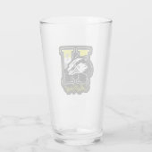 HARRY POTTER™ | HUFFLEPUFF™ Athletic Badge Glas (Achterkant)