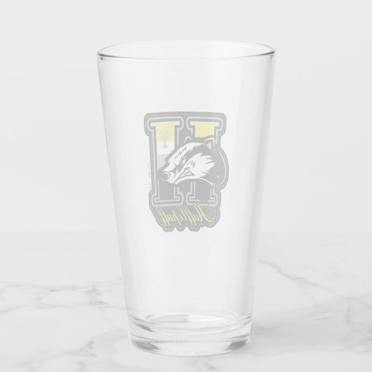 HARRY POTTER™ | HUFFLEPUFF™ Athletic Badge Glas (Achterkant)