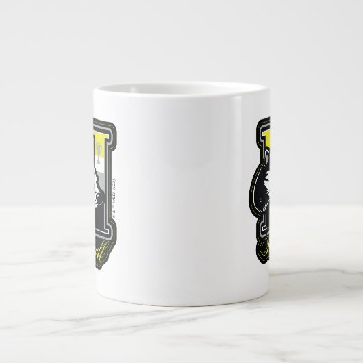 HARRY POTTER™ | HUFFLEPUFF™ Athletic Badge Grote Koffiekop (Voorkant)