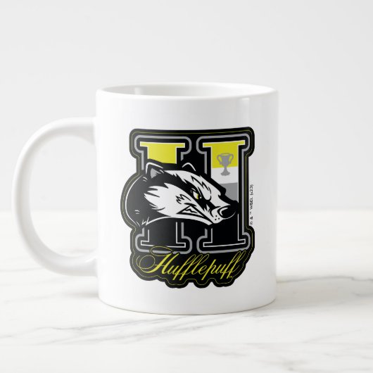 HARRY POTTER™ | HUFFLEPUFF™ Athletic Badge Grote Koffiekop (Links)