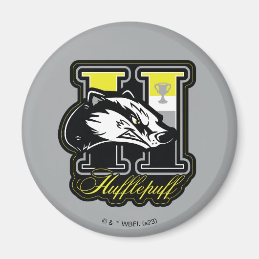 HARRY POTTER™ | HUFFLEPUFF™ Athletic Badge Magneet (Voorkant)