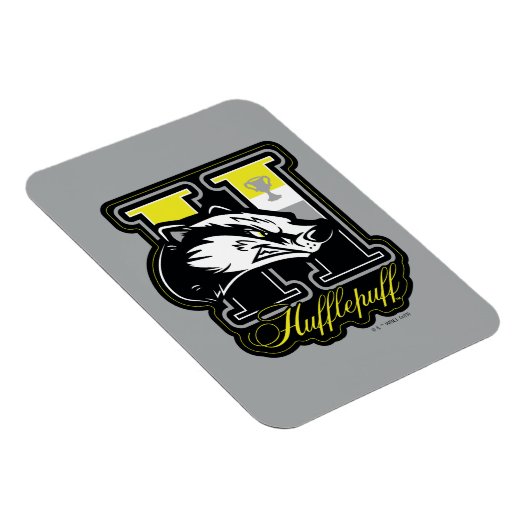 HARRY POTTER™ | HUFFLEPUFF™ Athletic Badge Magneet (Rechterzijde)
