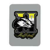 HARRY POTTER™ | HUFFLEPUFF™ Athletic Badge Magneet (Verticaal)