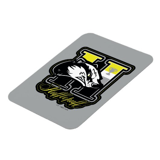 HARRY POTTER™ | HUFFLEPUFF™ Athletic Badge Magneet (Linkerzijde)