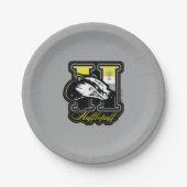 HARRY POTTER™ | HUFFLEPUFF™ Athletic Badge Papieren Bordje (Voorkant)