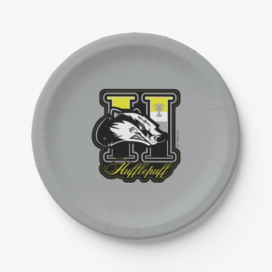 HARRY POTTER™ | HUFFLEPUFF™ Athletic Badge Papieren Bordje (Voorkant)