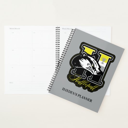HARRY POTTER™ | HUFFLEPUFF™ Athletic Badge Planner (Display)