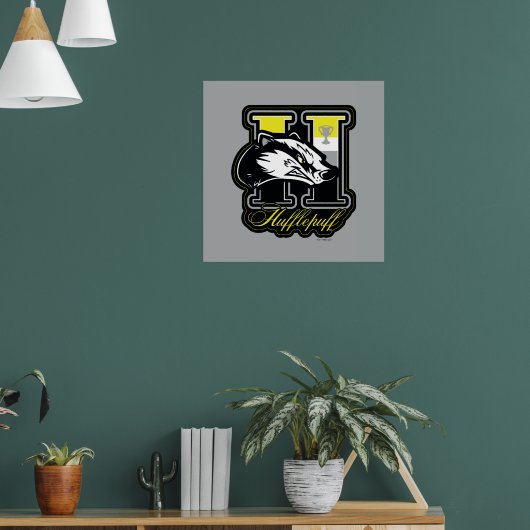 HARRY POTTER™ | HUFFLEPUFF™ Athletic Badge Poster (Woonkamer 1)