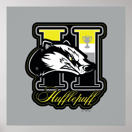 HARRY POTTER™ | HUFFLEPUFF™ Athletic Badge Poster (Voorkant)