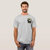 HARRY POTTER™ | HUFFLEPUFF™ Athletic Badge T-shirt (Voorkant volledig)