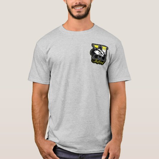 HARRY POTTER™ | HUFFLEPUFF™ Athletic Badge T-shirt (Voorkant)