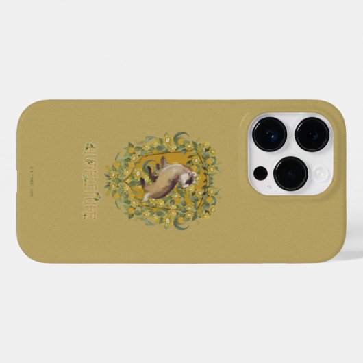 HARRY POTTER™ | HUFFLEPUFF™ Crest Case-Mate iPhone Case (Achterkant (horizontaal))