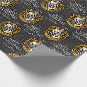 Harry Potter | Hufflepuff Crest - Fijne Kerstmis Cadeaupapier (Hoek)
