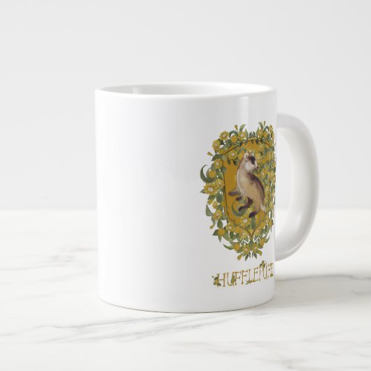 HARRY POTTER™ | HUFFLEPUFF™ Crest Grote Koffiekop (Voorkant rechts)