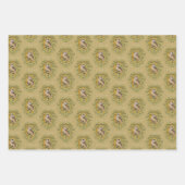 HARRY POTTER™ | HUFFLEPUFF™ Crest Inpakpapier Vel (Voorkant)