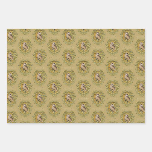 HARRY POTTER™ | HUFFLEPUFF™ Crest Inpakpapier Vel (Voorkant)
