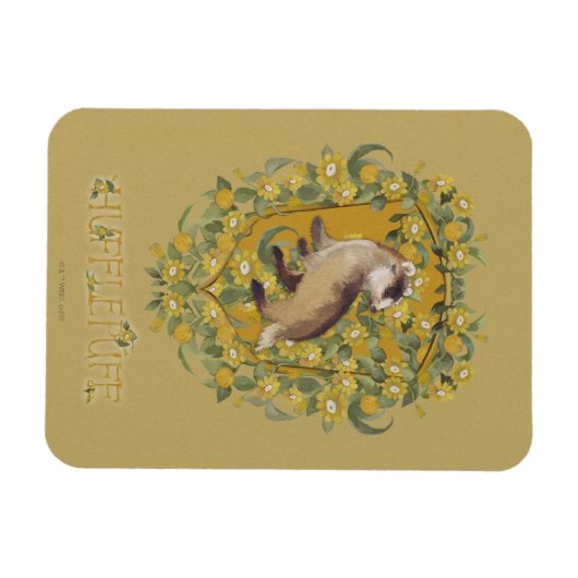 HARRY POTTER™ | HUFFLEPUFF™ Crest Magneet (Horizontaal)