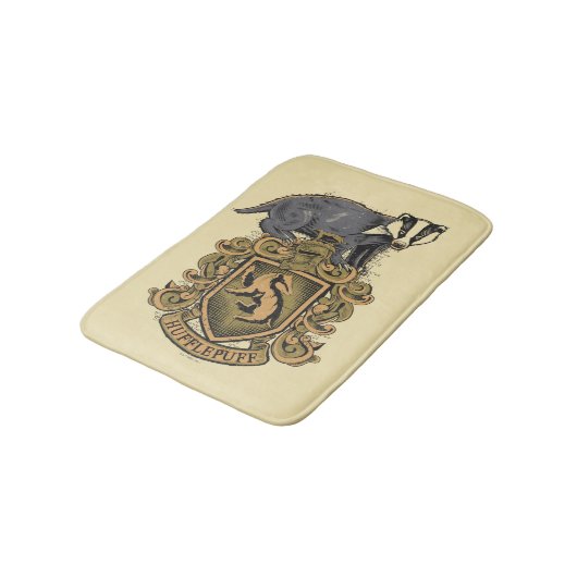Harry Potter | Hufflepuff Crest met Badger Badmat (Gekanteld)
