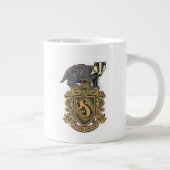 Harry Potter | Hufflepuff Crest met Badger Grote Koffiekop (Rechts)