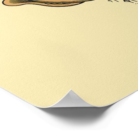 Harry Potter | Hufflepuff Crest met Badger Poster (Hoek)