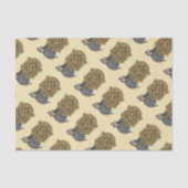 Harry Potter | Hufflepuff Crest met Badger Tissuepapier (Voorkant)