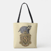 Harry Potter | Hufflepuff Crest met Badger Tote Bag (Achterkant)