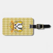 Harry Potter | HUFFLEPUFF™ Crest opladen Bagagelabel (Voorkant horizontaal)